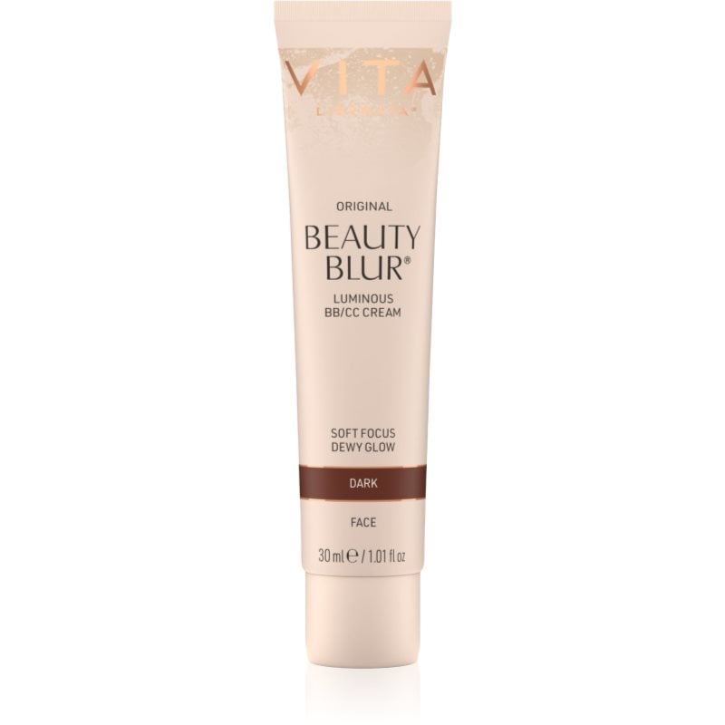 Vita Liberata Beauty Blur Face озаряващ тониращ крем с изглаждащ ефект