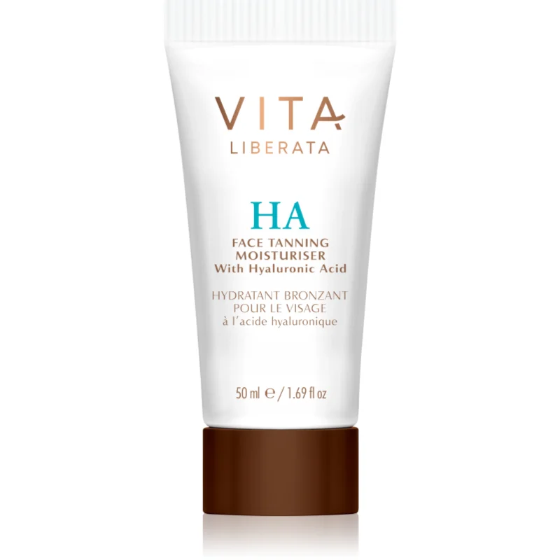 Vita Liberata Face Tanning Moisturiser with Hyaluronic Acid хидратиращ крем за лице с автобронзиращ ефект - Грижа за лице - Сравни цени от 1 магазин с безплатна доставка