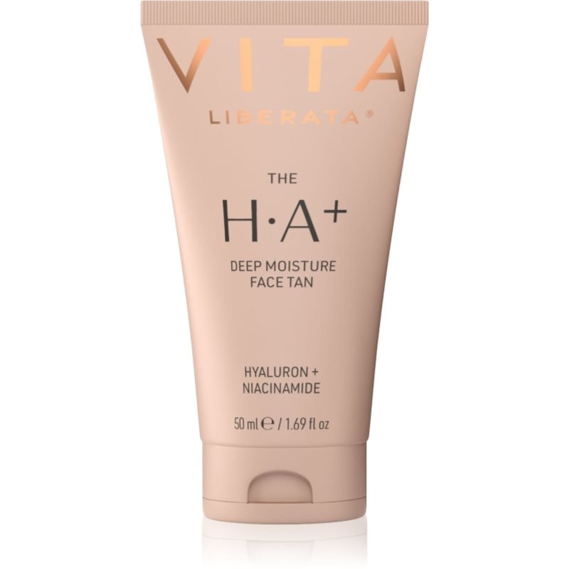 Vita Liberata The H.A+ Deep Moisture Face Tan автобронзант крем за лице с хиалуронова киселина - Грим - Сравни цени от 1 магазин с безплатна доставка