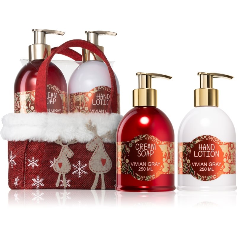 Vivian Gray Red Christmas подаръчен комплект за ръце - Комплект - Сравни цени от 1 магазин с безплатна доставка