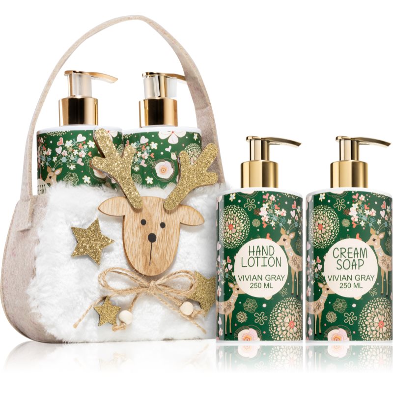 Vivian Gray Natural Christmas Green Tea & Citrus подаръчен комплект за ръце - Комплект - Сравни цени от 1 магазин с безплатна доставка