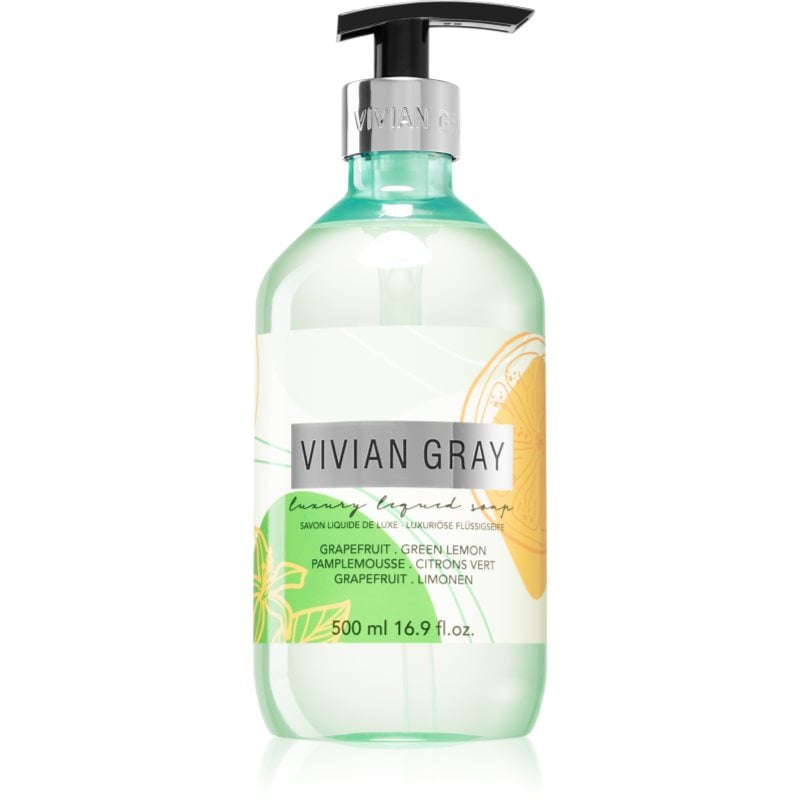Vivian Gray Modern Pastel Grapefruit & Green Lemon освежаващ течен сапун