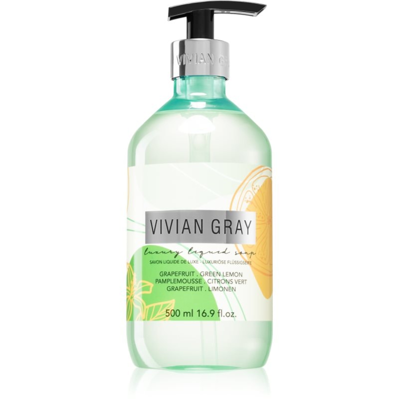 Vivian Gray Modern Pastel Grapefruit & Green Lemon освежаващ течен сапун - Грижа за тяло - Сравни цени от 1 магазин с безплатна доставка