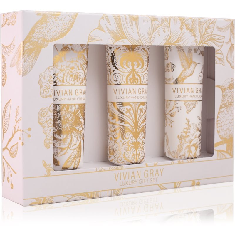 Vivian Gray Velvet White подаръчен комплект за ръце
