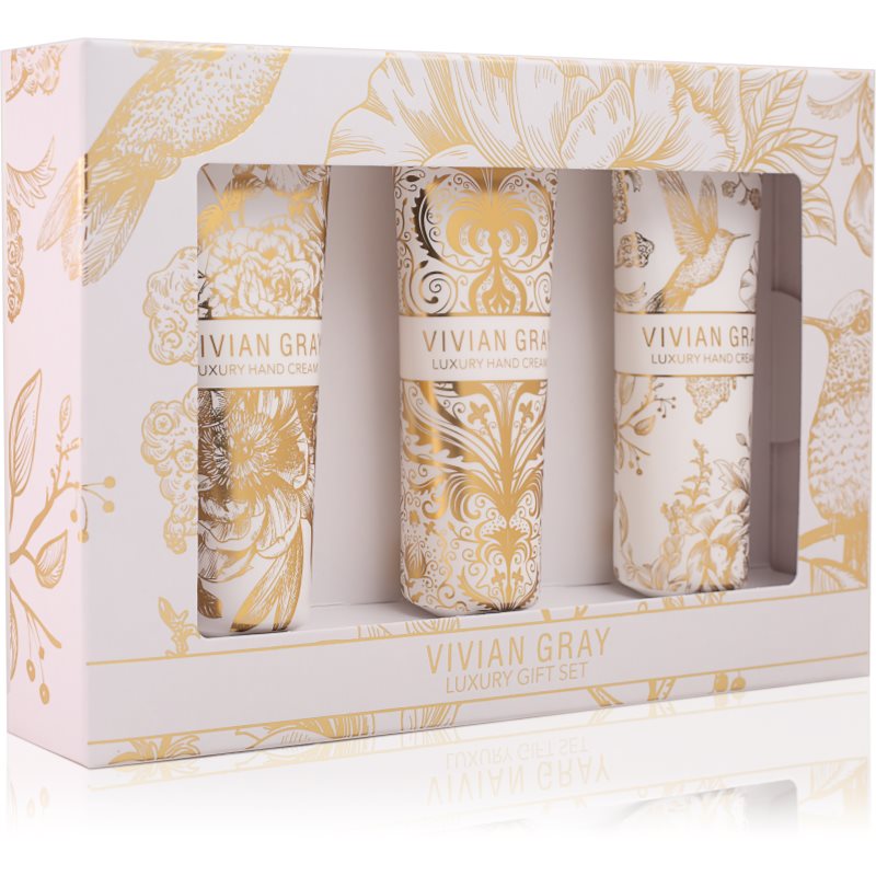 Vivian Gray Velvet White подаръчен комплект за ръце - Комплект - Сравни цени от 1 магазин с безплатна доставка