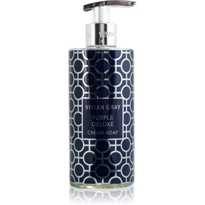 Vivian Gray Purple Deluxe Jasmine & Patchouli луксозен течен сапун за ръце парфюмиран