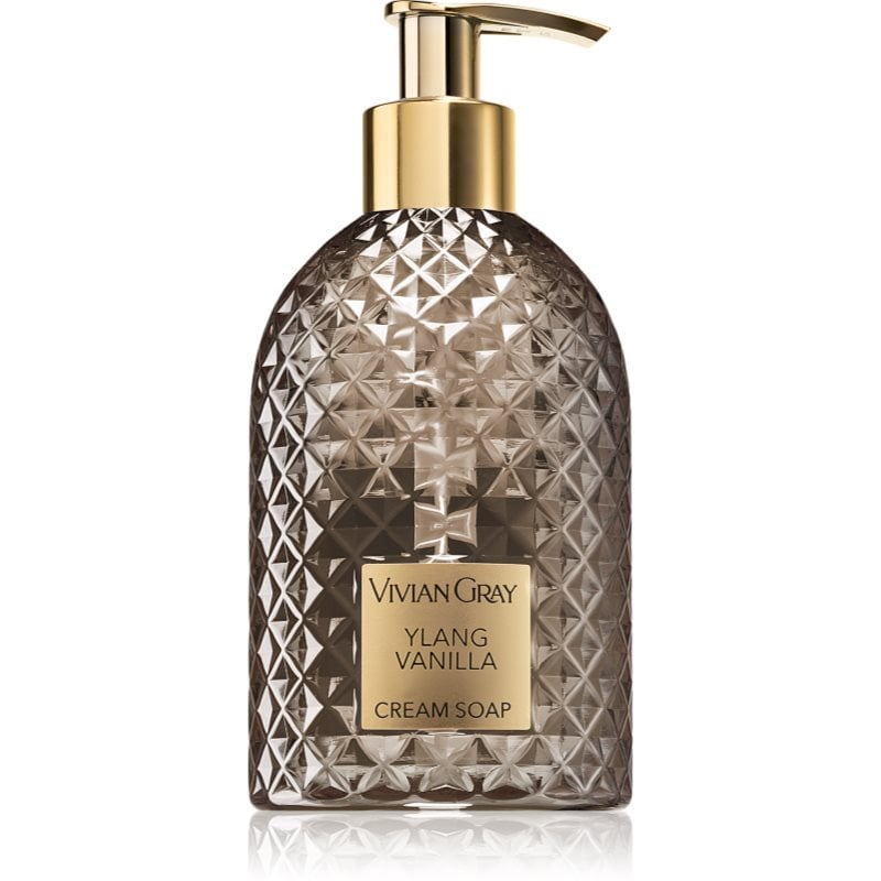 Vivian Gray Gemstone Ylang & Vanilla подхранващ кремообразен сапун