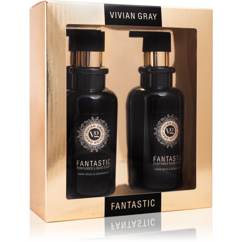 Vivian Gray Fantastic Dark Musk & Cedarwood подаръчен комплект за ръце - Комплект - Сравни цени от 1 магазин с безплатна доставка