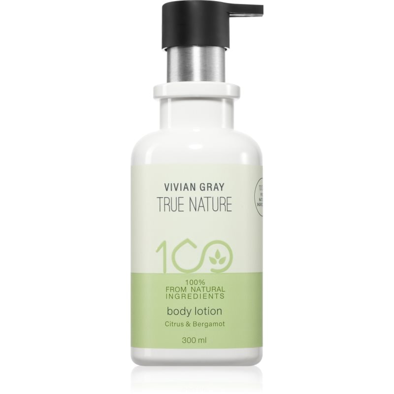 Vivian Gray Vivian Gray True Nature Citrus & Bergamot подхранващ лосион за тяло - Унисекс парфюм 75мл - Сравни цени от 1 магазин с безплатна доставка