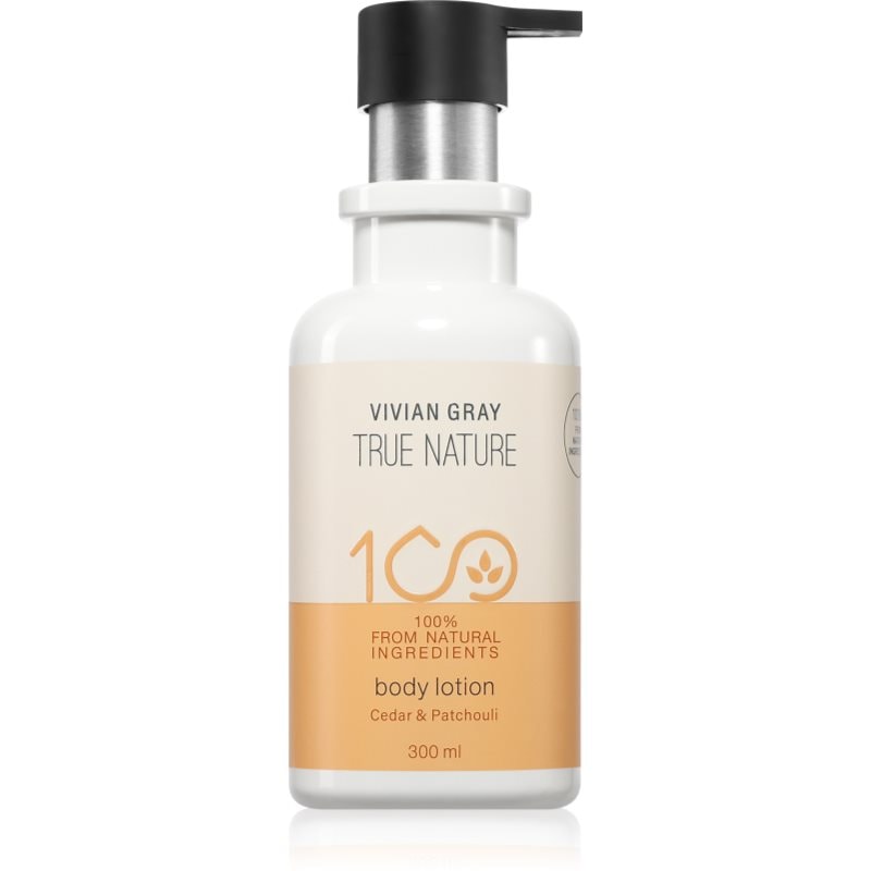 Vivian Gray Vivian Gray True Nature Cedar & Patchouli подхранващ лосион за тяло - Унисекс парфюм 75мл - Сравни цени от 1 магазин с безплатна доставка