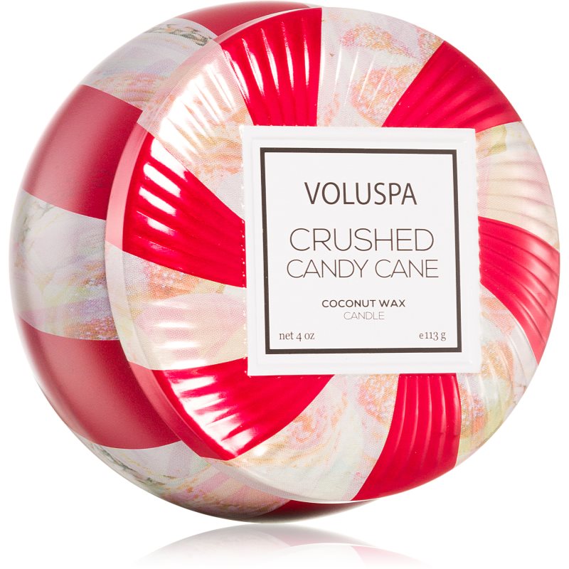 VOLUSPA Crushed Candy Cane ароматна свещ 113 гр. - Аромат - Сравни цени от 1 магазин с безплатна доставка