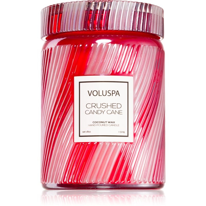 VOLUSPA Crushed Candy Cane ароматна свещ 510 гр. - Аромат - Сравни цени от 1 магазин с безплатна доставка