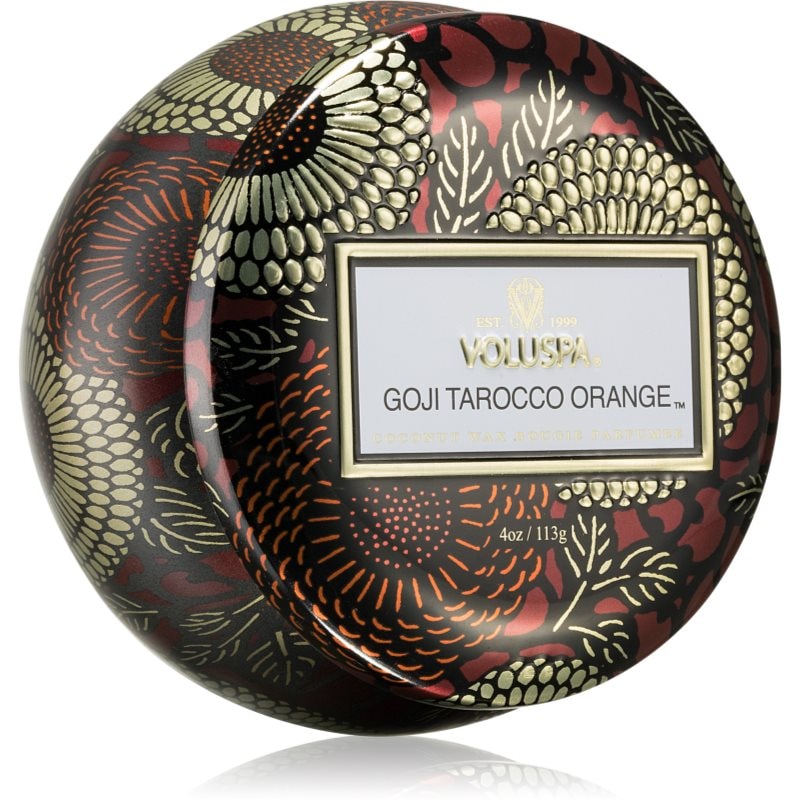 VOLUSPA Japonica Goji Tarocco Orange ароматна свещ в кутия 113 гр. - Аромат - Сравни цени от 1 магазин с безплатна доставка