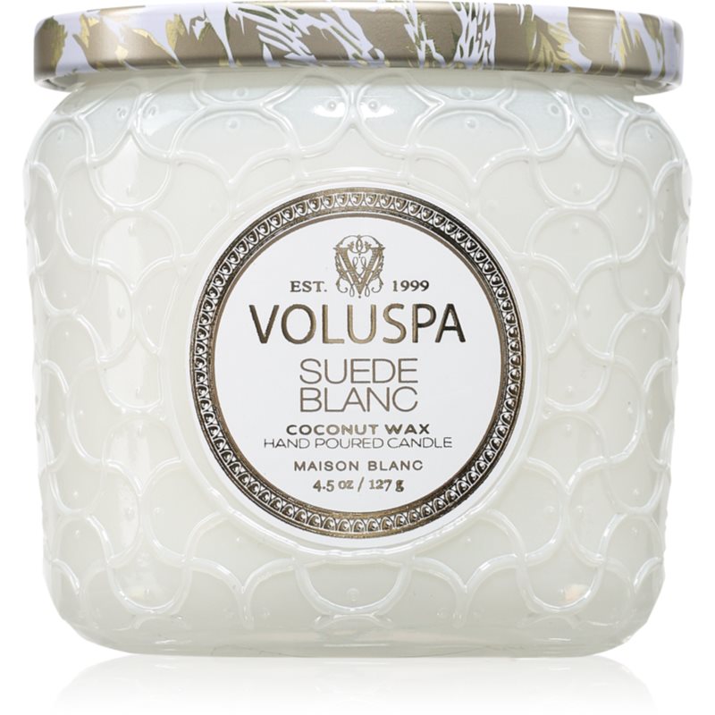 VOLUSPA Maison Blanc Suede Blanc ароматна свещ 127 гр. - Аромат - Сравни цени от 1 магазин с безплатна доставка