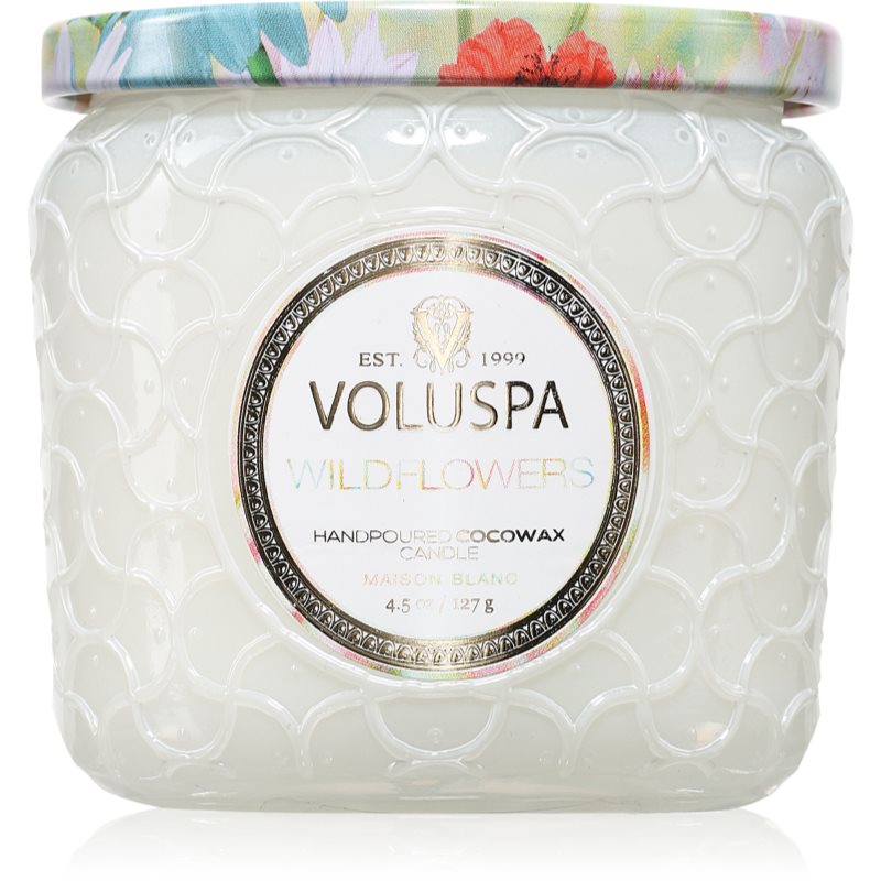 VOLUSPA Maison Blanc Wildflowers ароматна свещ 127 гр. - Аромат - Сравни цени от 1 магазин с безплатна доставка