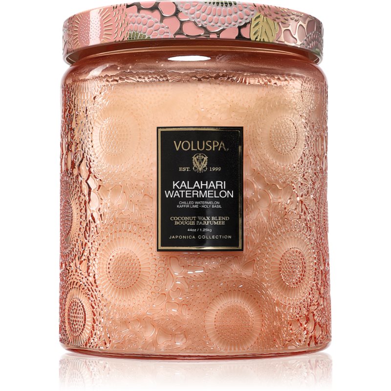 VOLUSPA VOLUSPA Japonica Kalahari Watermelon ароматна свещ 1.25 кг - Унисекс парфюм - Сравни цени от 1 магазин с безплатна доставка
