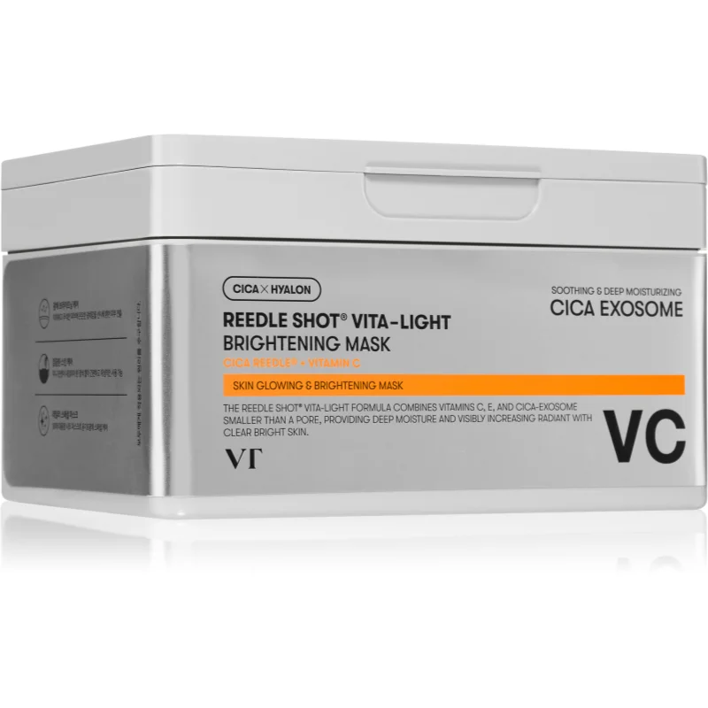 VT Cosmetics Reedle Shot Vita-Light Brightening Mask озаряваща платнена маска с витамин С голяма опаковка - Грижа за лице - Сравни цени от 1 магазин с безплатна доставка
