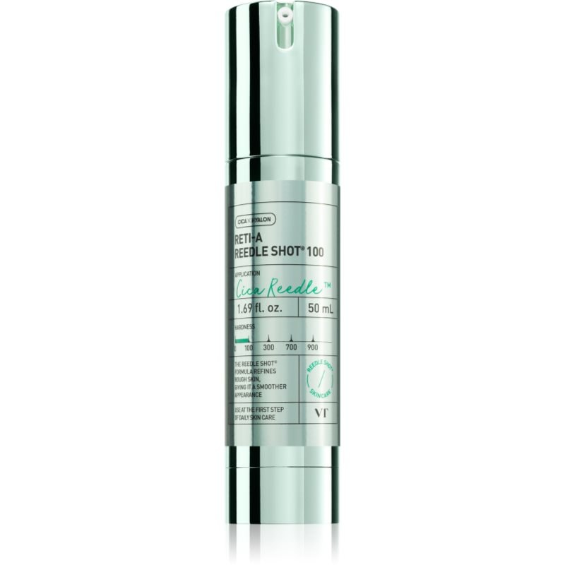 VT Cosmetics Cica Reti-A Reedle Shot 100 хидратиращ серум за лице със стягащ ефект - Грижа за лице - Сравни цени от 1 магазин с безплатна доставка
