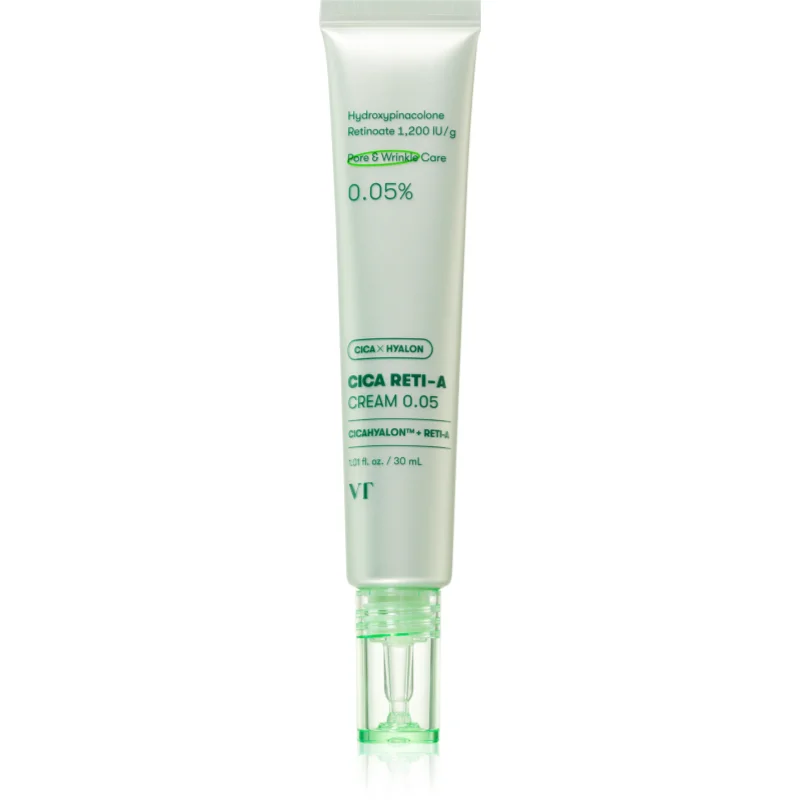 VT Cosmetics Cica Reti-A Cream 0,05 интензивен нощен крем с ретинол - Грижа за лице - Сравни цени от 1 магазин с безплатна доставка