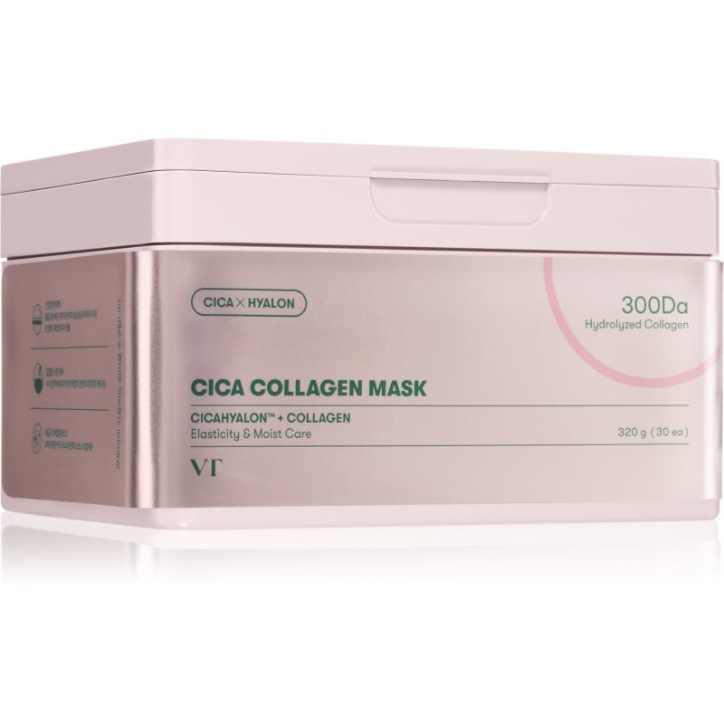VT Cosmetics Cica Collagen Mask подхранваща платнена маска със стягащ ефект