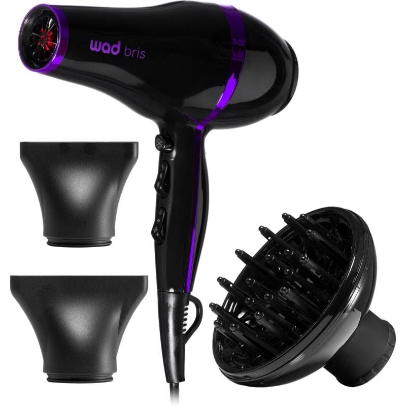 Wad Bris Hair Dryer сешоар Black/Purple - Електроуред - Сравни цени от 1 магазин с безплатна доставка