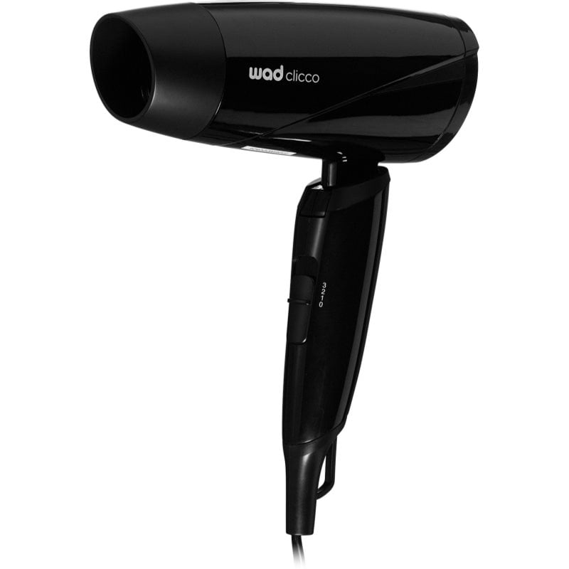 Wad Clicco Mini Hair Dryer сешоар за коса за пътуване Black