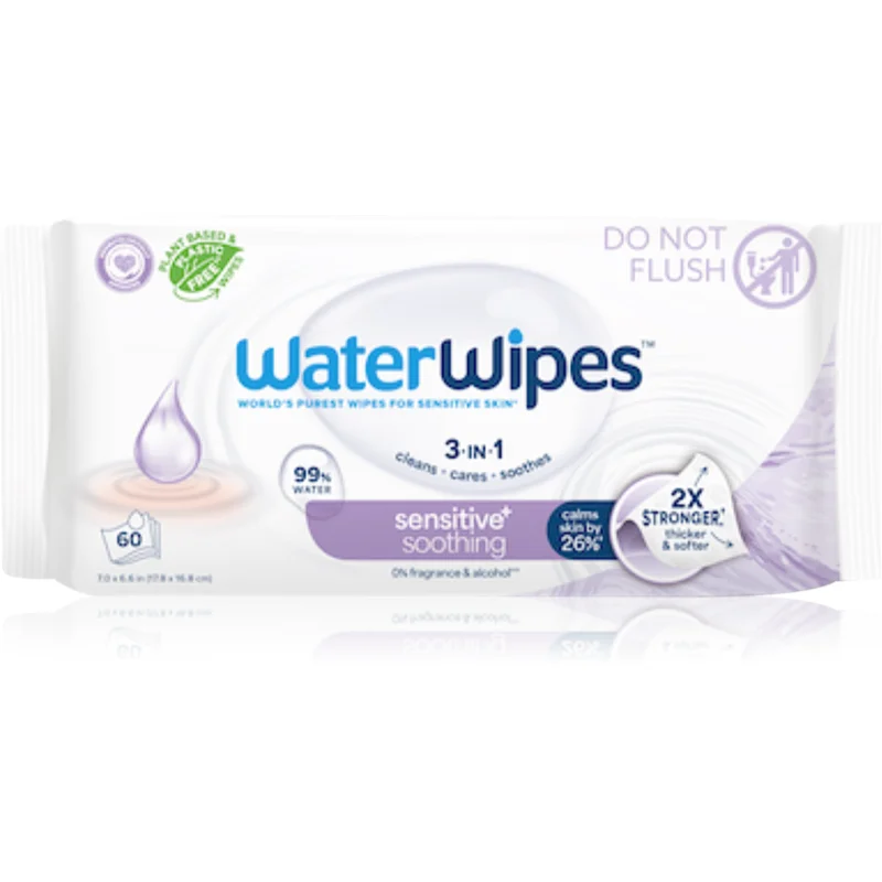 WaterWipes Soothing Clean нежни мокри кърпички за бебета - За деца - Сравни цени от 1 магазин с безплатна доставка