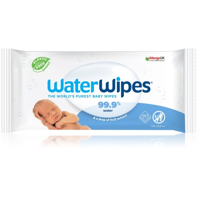 WaterWipes Baby Wipes нежни мокри кърпички за бебета