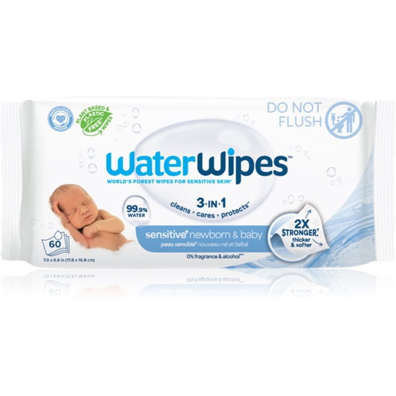 WaterWipes Baby Wipes нежни мокри кърпички за бебета - Грижа за тяло - Сравни цени от 1 магазин с безплатна доставка