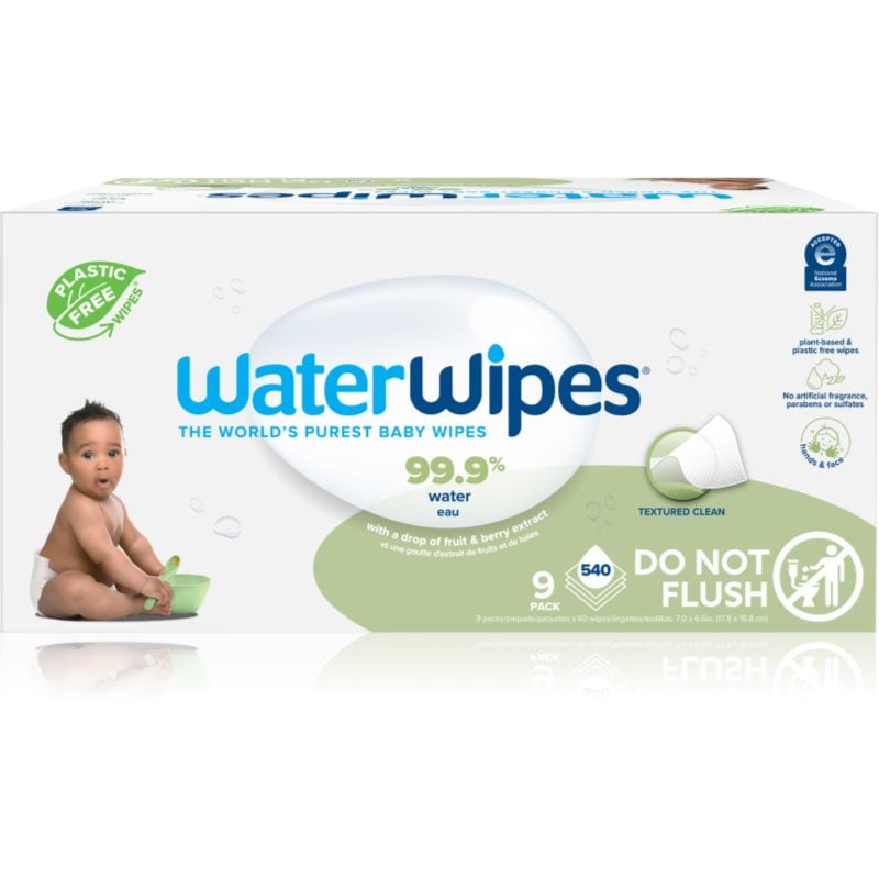 WaterWipes Baby Wipes Sopaberry 9 Pack нежни мокри кърпички за бебета