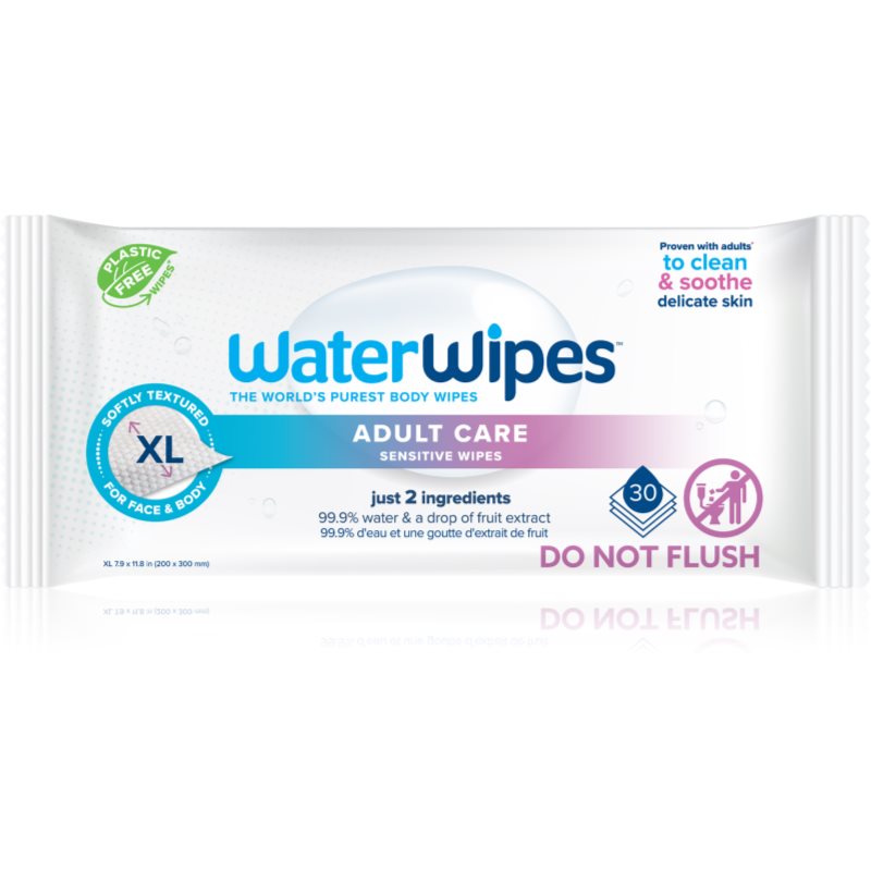 WaterWipes Adult Care мокри кърпички за възрастни - Грижа за тяло - Сравни цени от 1 магазин с безплатна доставка