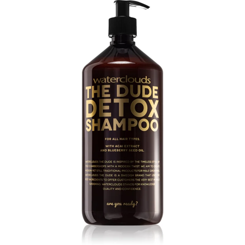 Waterclouds The Dude Detox Shampoo дневен детоксикиращ шампоан