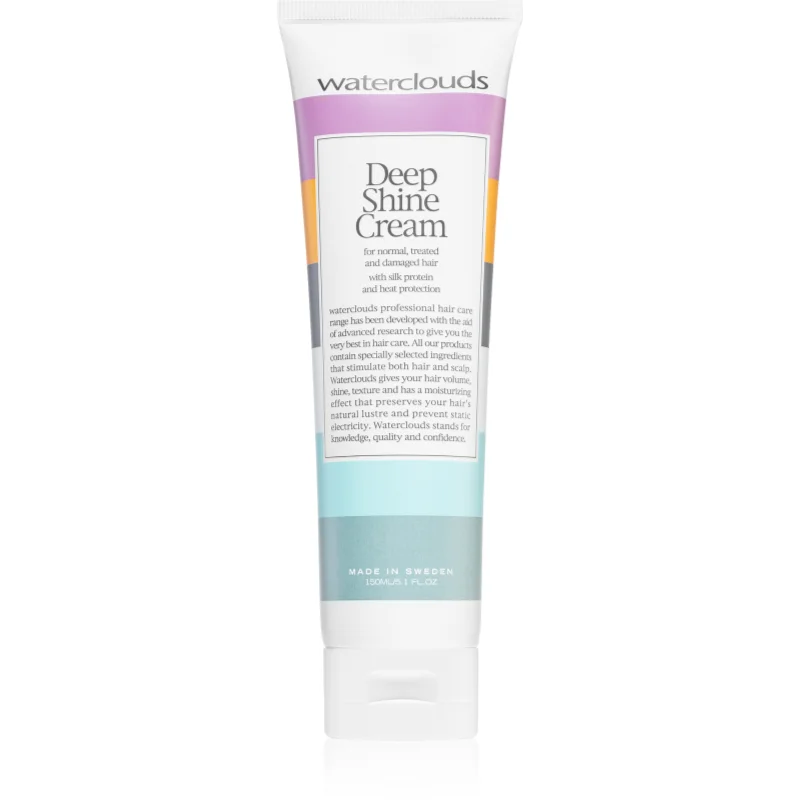 Waterclouds Deep Shine стилизиращ крем за блясък и мекота на косата - Грижа за коса - Сравни цени от 1 магазин с безплатна доставка