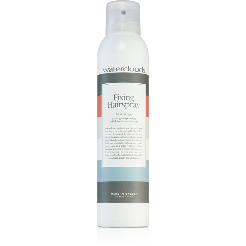 Waterclouds Fixing Hair Spray лак за коса със силна фиксация за фиксиране и оформяне