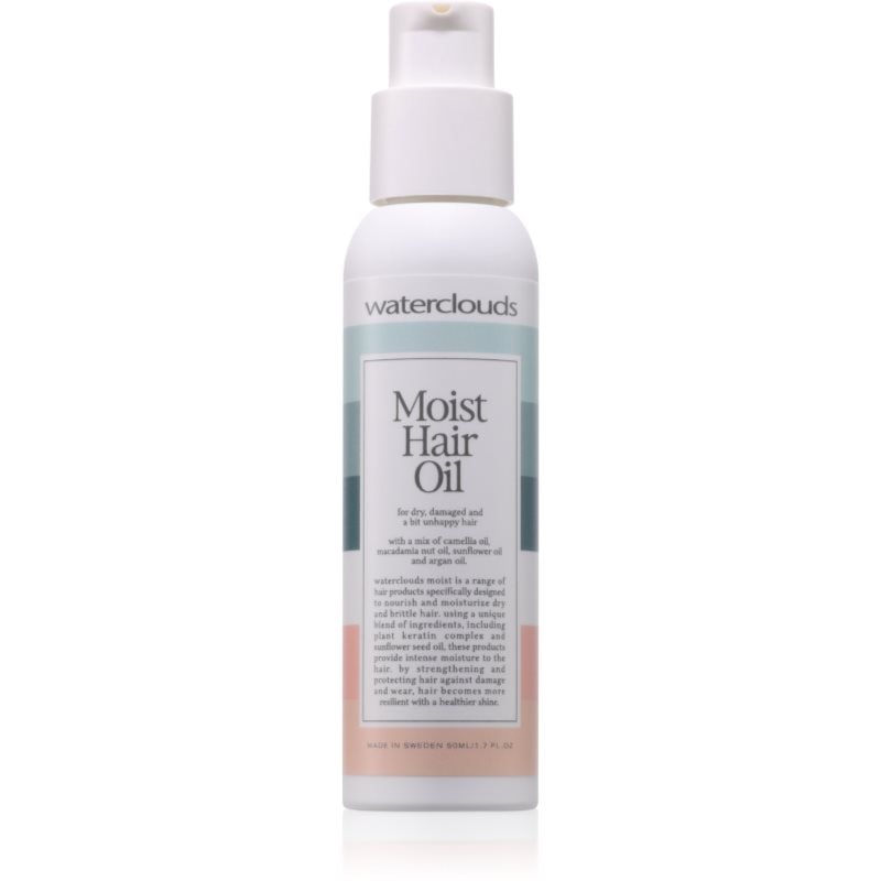 Waterclouds Moist Hair Oil олио за суха и увредена коса - Грижа за коса - Сравни цени от 1 магазин с безплатна доставка