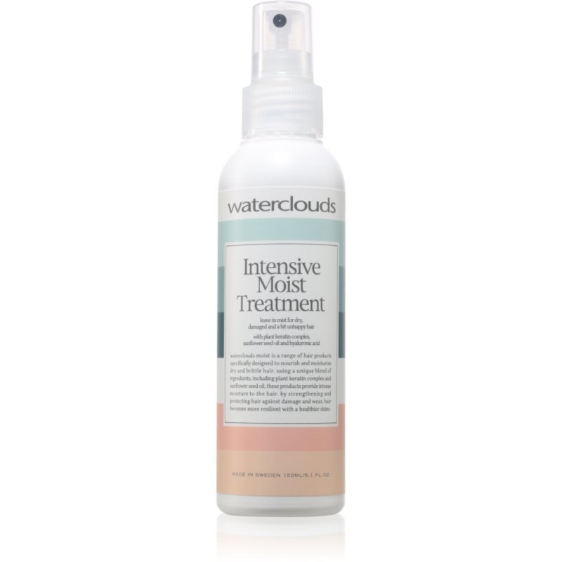 Waterclouds Moist Intensive Treatment грижа без отмиване за суха и крехка - Грижа за коса - Сравни цени от 1 магазин с безплатна доставка