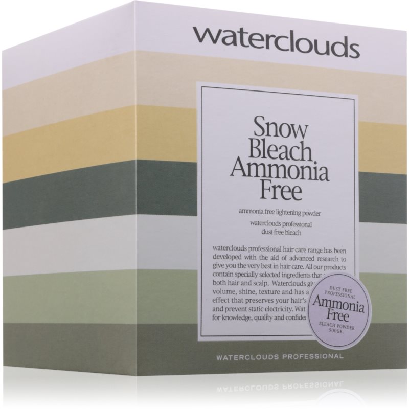 Waterclouds Snow Bleach Ammonia Free изсветляваща пудра За коса - Грижа за коса - Сравни цени от 1 магазин с безплатна доставка