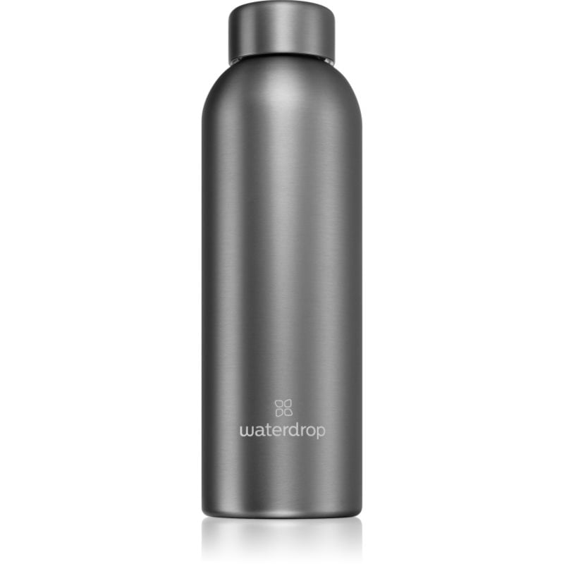 Waterdrop Thermo Steel Metal неръждаема бутилка за вода боя Charcoal