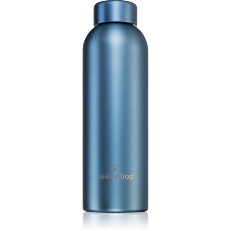 Waterdrop Thermo Steel Metal неръждаема бутилка за вода боя Blue Brushed