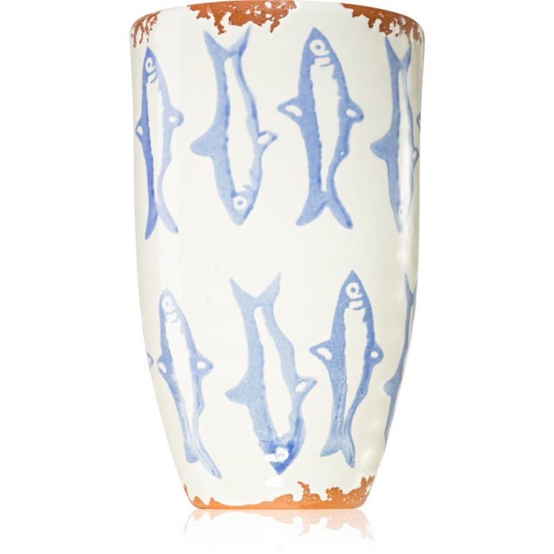 Wax Design Wax Design Fish Blue Mediterranean ароматна свещ 21x13 см - Унисекс парфюм - Сравни цени от 1 магазин с безплатна доставка