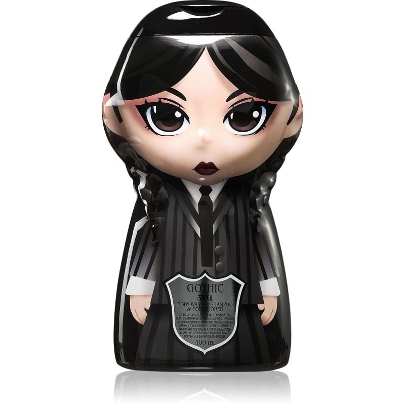 Wednesday Gothic Cursed шампоан, балсам и душ гел 3 в 1 за деца Blackberry - Грижа за коса - Сравни цени от 1 магазин с безплатна доставка