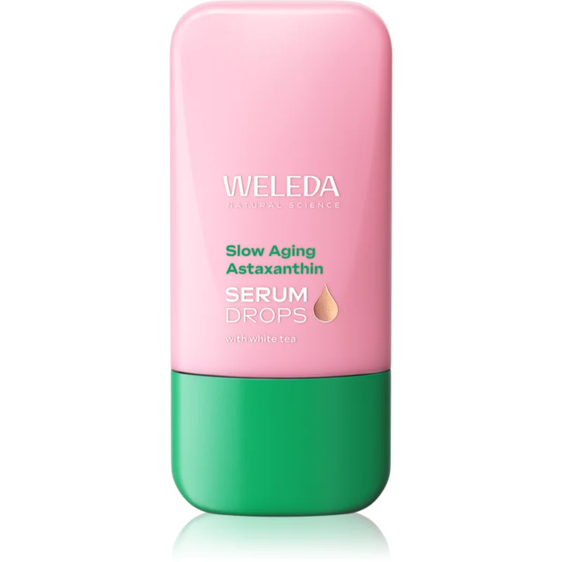 Weleda Serum Drops Slow Aging Astaxanthin изглаждащ серум за подмладяване на кожата на лицето