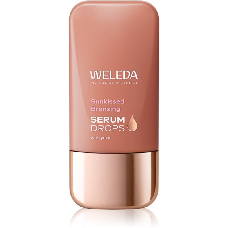 Weleda Serum Drops Sunkissed Bronzing хидратиращ серум за лице с ефект на лек загар