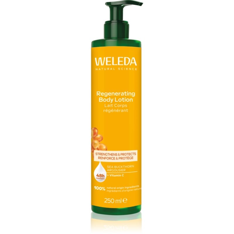 Weleda Regenerating регенериращ лосион за тяло с облепиха - Грижа за тяло - Сравни цени от 1 магазин с безплатна доставка