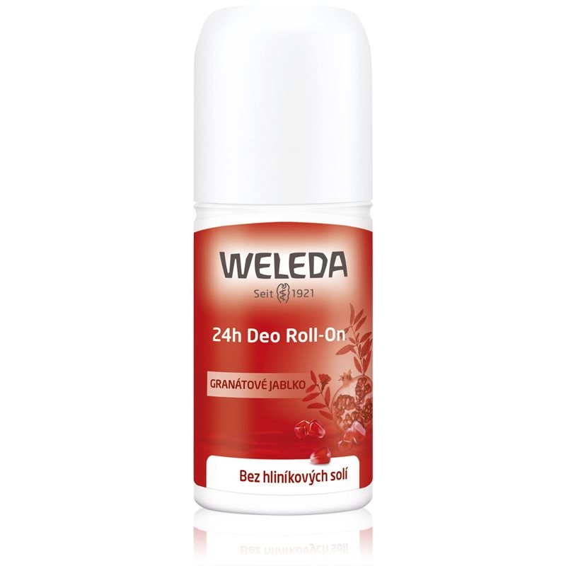 Weleda Weleda Pomegranate дезодорант рол-он без съдържание на алуминиеви соли 24 часа - Унисекс парфюм 50мл - Сравни цени от 1 магазин с безплатна доставка