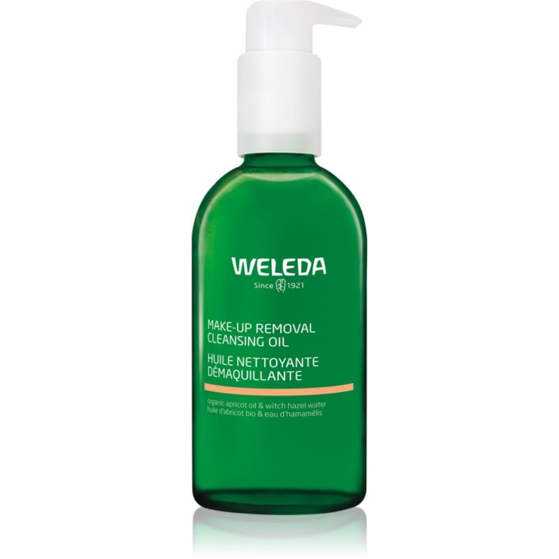 Weleda Cleansing Care Make-up Removal Cleansing Oil почистващо и премахващо грима масло с успокояващ ефект