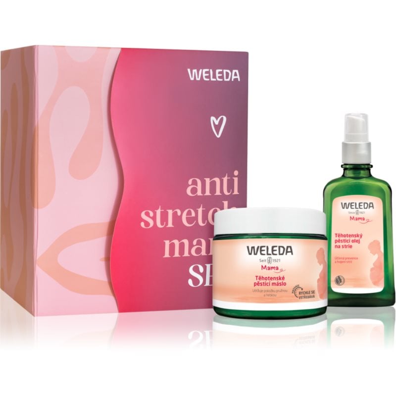 Weleda Mama Nature's Strength Against Stretch Marks комплект за профилактика и редуциране на стрии Komplekt