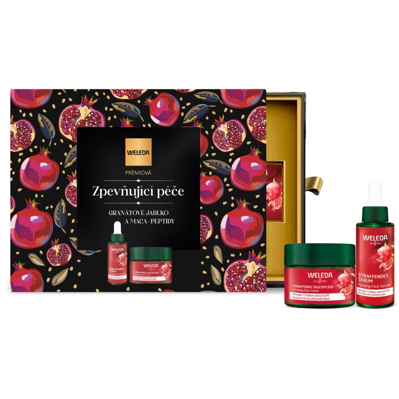 Weleda Pomegranate and Maca peptides SET I. подаръчен комплект със стягащ ефект за жени Premium - Комплект - Сравни цени от 1 магазин с безплатна доставка