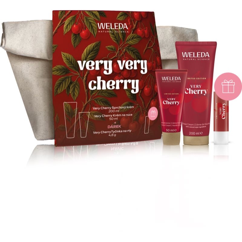 Weleda Weleda Very Very Cherry подаръчен комплект за тяло и лице - Унисекс парфюм - Сравни цени от 1 магазин с безплатна доставка