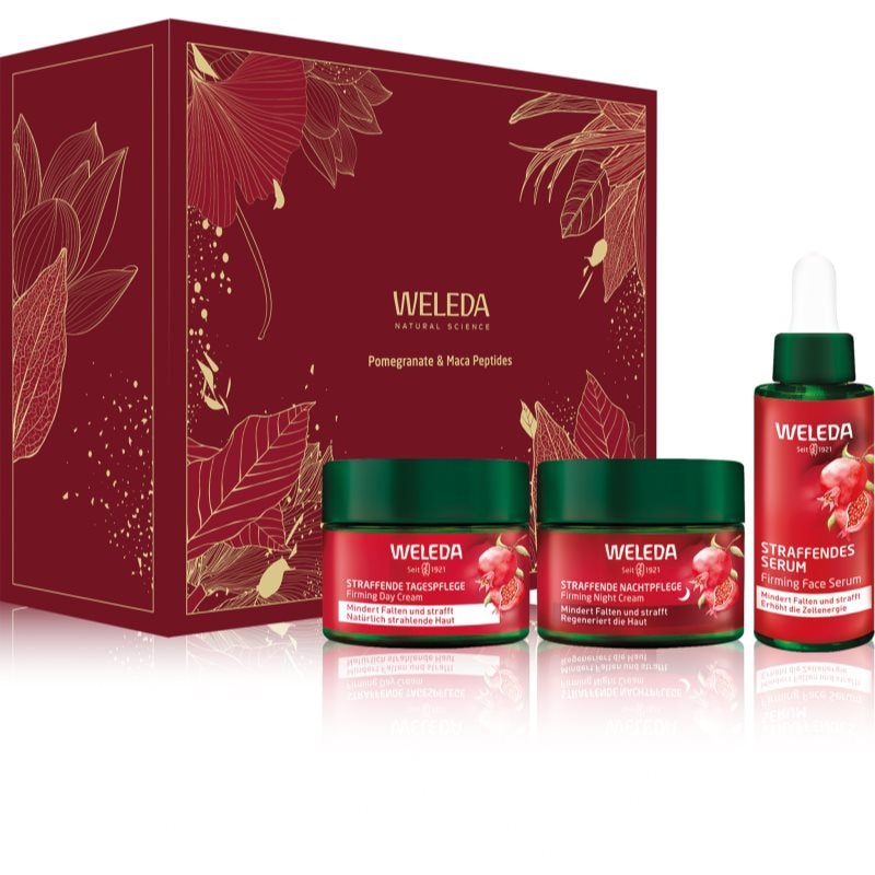 Weleda Weleda Pomegranate and Maca peptides подаръчен комплект за стягане на кожата - Унисекс парфюм - Сравни цени от 1 магазин с безплатна доставка